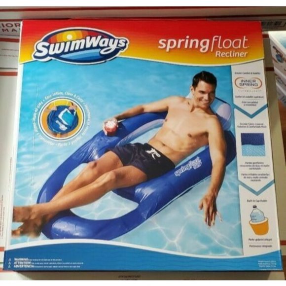 SwimWays Other Swimways Spring Float Recliner Swim Lounger For Pool